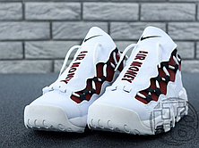 Чоловічі кросівки Nike Air More Money White Black Team Red AJ2998-100, фото 3