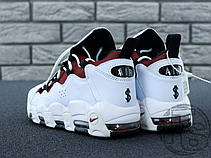 Чоловічі кросівки Nike Air More Money White Black Team Red AJ2998-100, фото 4