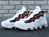 Чоловічі кросівки Nike Air More Money White Black Team Red AJ2998-100, фото 5