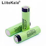 Акумулятор LiitoKala NCR18650B, 3.7 V, 3400 mAh (струм 6A), фото 3