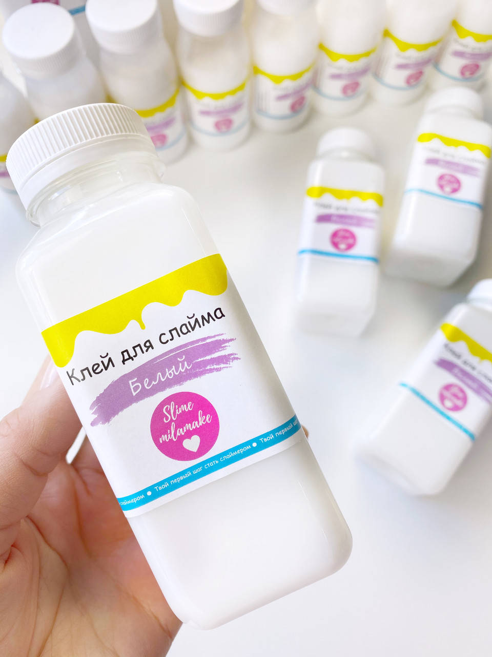 

Клей для слайма Белый, 250 мл