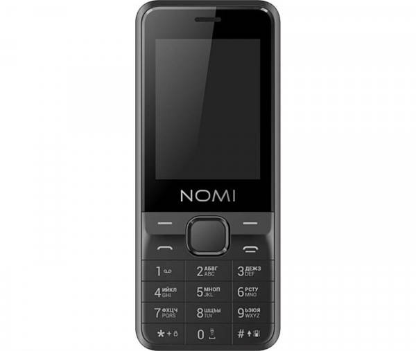 

Nomi i2402 Dual Sim Black (код 1228268), Черный