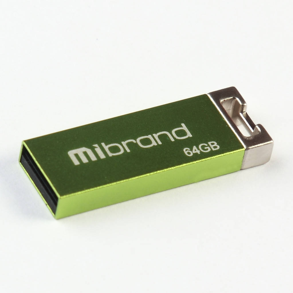 

USB Флешка на 64 Гб | Флеш-накопитель Mibrand 64GB USB2.0 Сhameleon 6 Green, Зелёный
