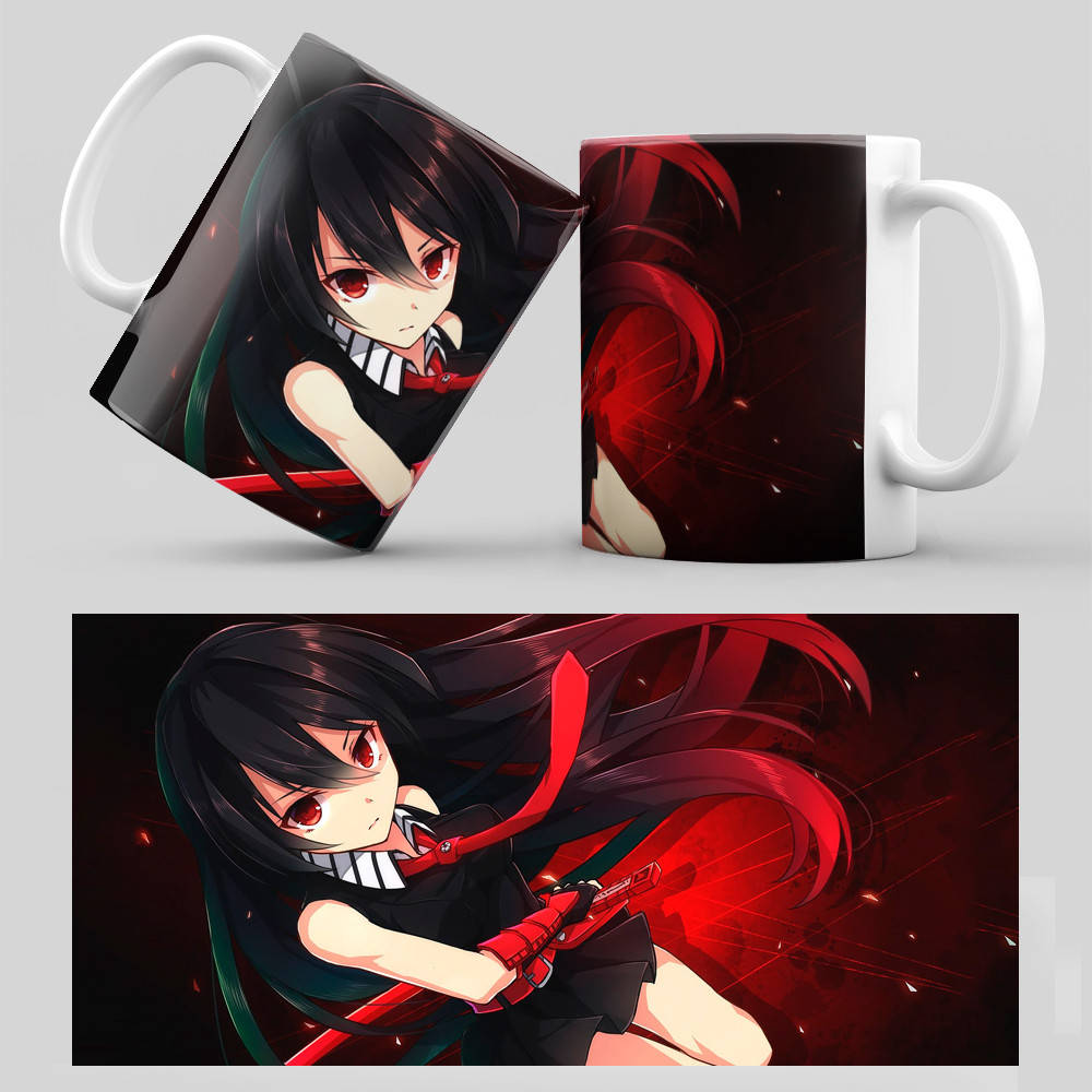 

Чашка Аниме Akame ga kill, Белый