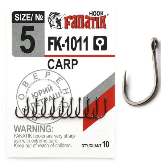

Гачок Fanatik CARP FK-1011 №5 (10шт)