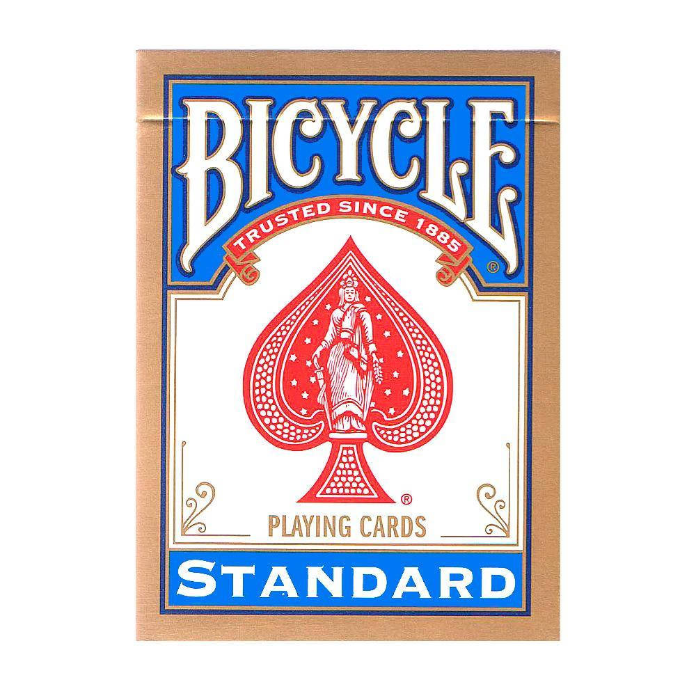 

Покерные карты для фокусов Bicycle Standard (Standart, Rider Back) Синие