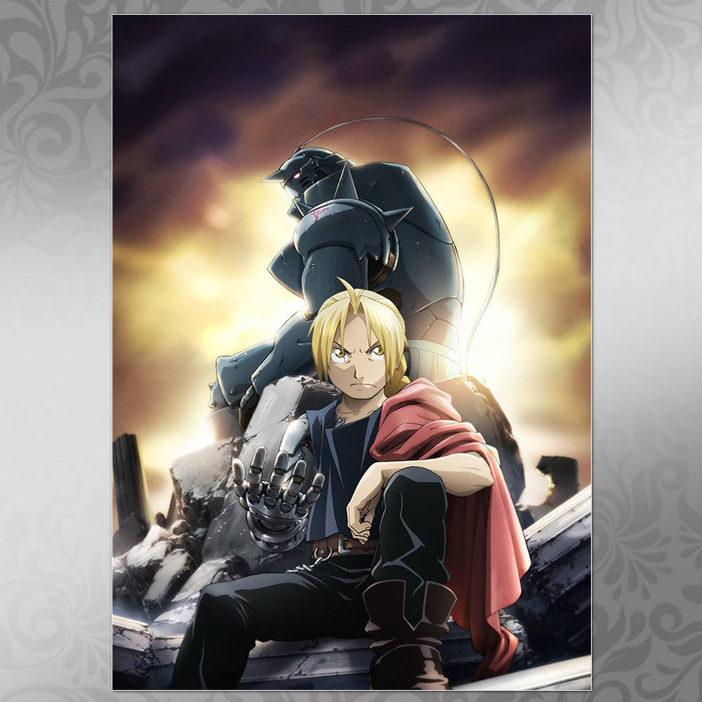 

Плакат Аниме Fullmetal Alchemist 17