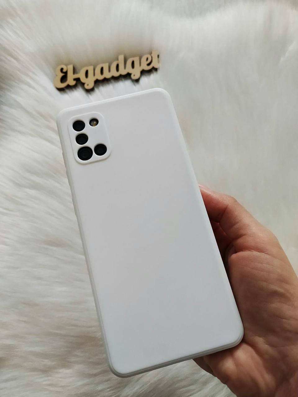 

Чехол силиконовый для Samsung Galaxy A31 (A315) Silicone Case full Белый