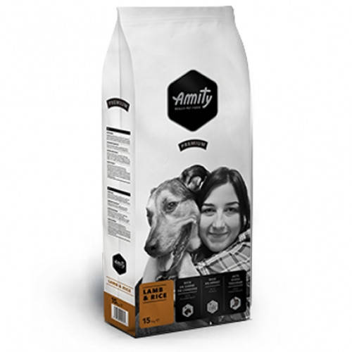 

Сухой корм Amity Lamb & Rice для взрослых собак всех пород (ягненок) 15 кг