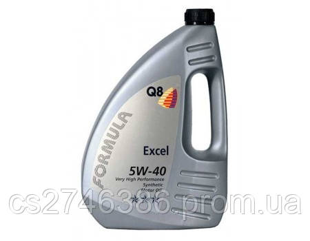 Купить Q8 Formula Excel 5W-40, 4л, цена 748 грн — Prom.ua (ID#536321110)