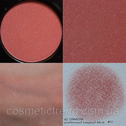 Рум'яна для обличчя No13 El Corazon Professional Blush (розподавання), фото 1