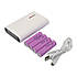 Soshine/Tomo Power Bank + акумулятор 4 шт 18650 Зарядний пристрій micro USB вихід 2.4 А, фото 6