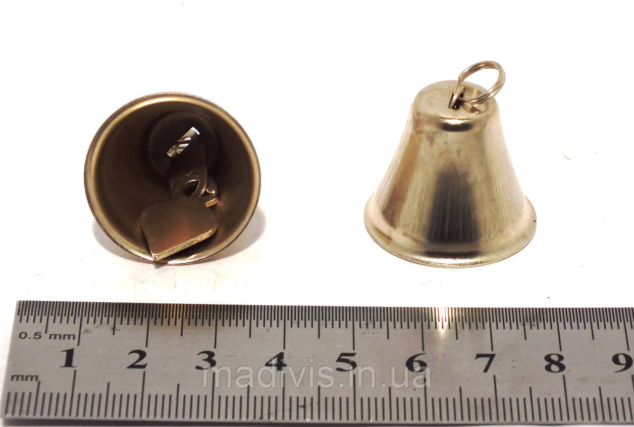 Дзвіночок дзвінкий для декору та риболовлі, 2,7 см., фото 1