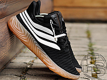 Чоловічі кросівки Adidas Sobakov Black/White/Gum AQ1135, фото 6