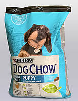 Dog Chow Puppy Small Breed сухий корм для цуценят дрібних порід до 1 року з куркою 7,5КГ