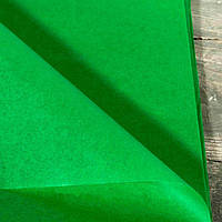 Бумага тишью в листах 50х75 см, зеленая трава
