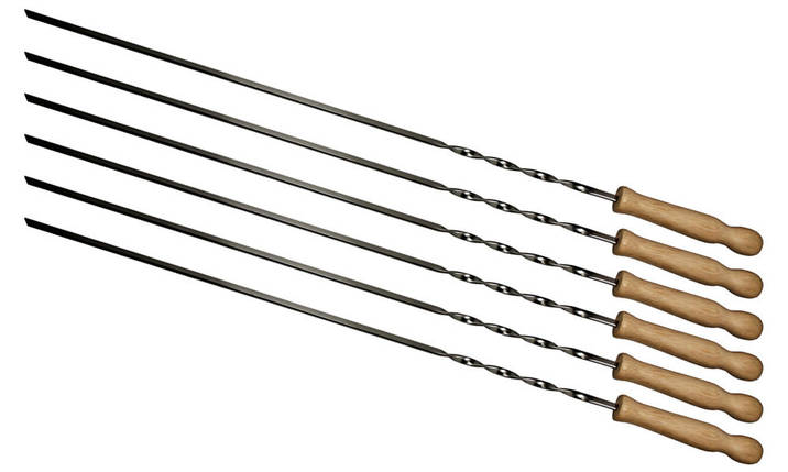 Набір шампурів 60 см, 5108 УЦІНКА, фото 1
