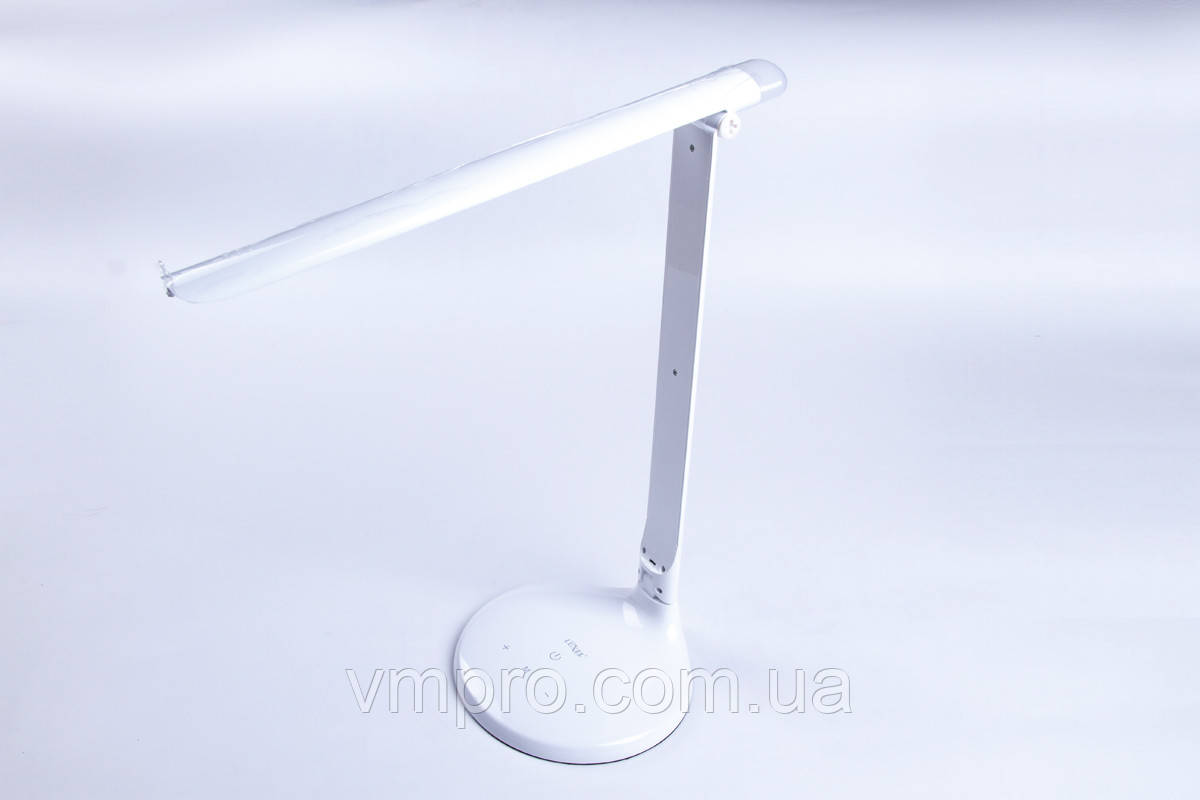 Лампа настільна світлодіодна Luxel 10W + нічник, настільні LED світильники Білий