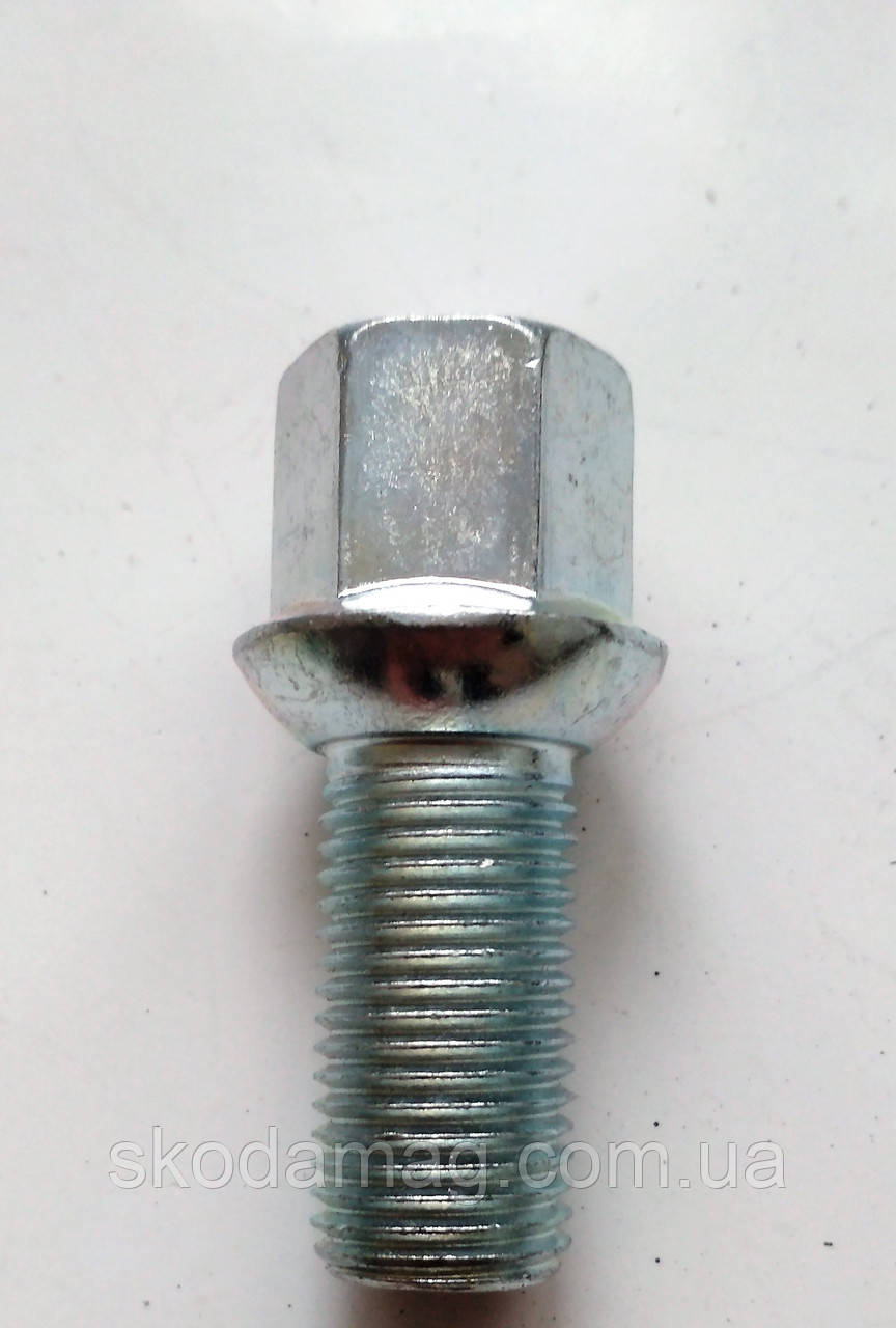 Болт колесный для всех моделей Шкода Октавия Фабия Суперб Рапид Румстер ...