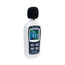 Шумомір з термометром Flus "MT-911A" (dBA, 35...135 дБ ±2 дБ, 32...8000 Гц)