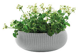 Кашпо 22,8 л. Cozies L, сірий УЦІНКА