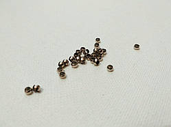 Бусини затискні стопери, кримпи