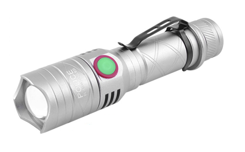 Фара передня Police BL-8456-T6, акумулятор Li-ion, сірий (BL-8456)