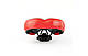 Сідло Avanti AVY-6690 чорний /червоне (6690-black-red), фото 4