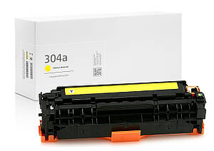 Картридж HP 304A Yellow CC531A (жовтий) сумісний, стандартний ресурс (2.800 стор.) аналог від Gravitone