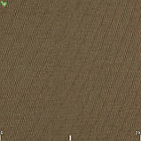 Тканина вулична вулична тканина дралон фактура для штор маркиз чохлів гойдалки шезлонгів світло-коричнева, фото 2