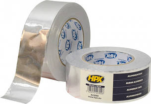 HPX AL5050 Високотемпературна алюмінієва клейка стрічка 50 мм x 50 м