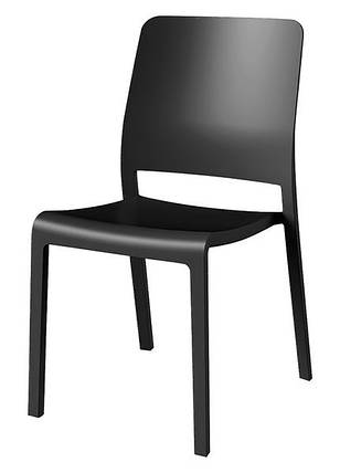 Стілець садовий пластиковий Keter Charlotte Deco Chair, сірий, фото 2