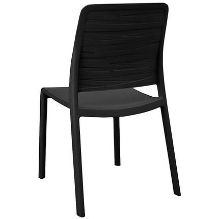 Стілець пластиковий Charlotte Deco Chair, сірий УЦІНКА, фото 3