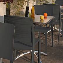 Стілець пластиковий Charlotte Deco Chair, сірий УЦІНКА, фото 4