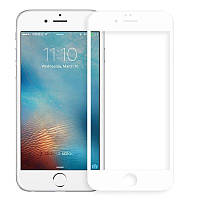 Защитное стекло для iPhone 6 Plus 5D white