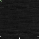 Тканина вулична тканина дралон фактура для штор маркиз чохлів гойдалки шезлонгів чорна, фото 2