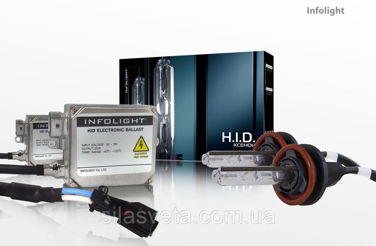 Комплект ксенонового світла "INFOLIGHT" (H11) (4300 K)(12V)(35W)(AC)