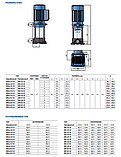 Вертикальний насос Pedrollo MKm 3/6 (104 м, 4.8 м3/год), фото 7