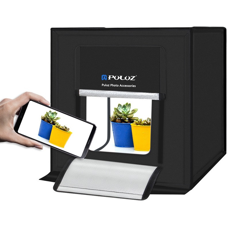 Фотобокс з підсвічуванням Puluz PU5060EU LED 60x60x60см, фото 1