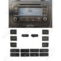 Кнопки приладової панелі радіо RCD 300 Volkswagen VW Caddy 3