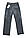 Джинси чоловічі Crown Jeans модель 2034 (mtrn flt), фото 7