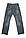 Джинси чоловічі Crown Jeans модель 2034 (mtrn flt), фото 6