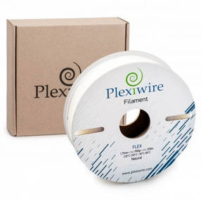 Пластик в котушці Flex 90 Натуральний 0.9 кг/300м, 1,75 мм Plexiwire, фото 4