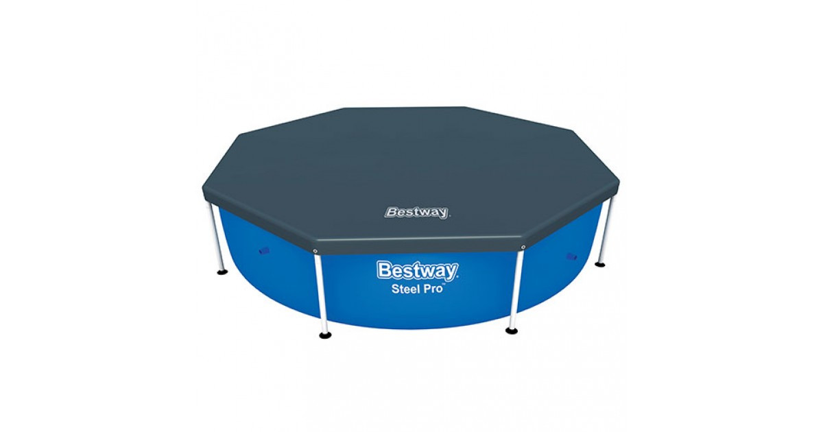 Тент для басейну Bestway 58301, каркасний 244 см