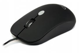 Мишка Gembird MUS-102, USB, 1600 DPI, 3 кнопки, черая