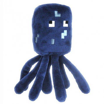 М'яка іграшка герої Майнкрафт - Восьминіг (Спрут) 16 см - Squid