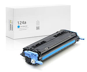 Картридж HP LaserJet 124a Cyan (блакитний) сумісний, стандартний ресурс (2.000 стор.) аналог від Gravitone