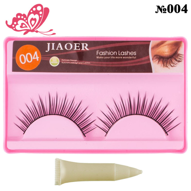 Купити Накладні Вії Стрічкові Jiaoer S-702 з Клеєм для очей за оптовою ціною можна в нашому інтернет магазині косметики https://opt21.com з доставкою по всій Україні від Компанії 