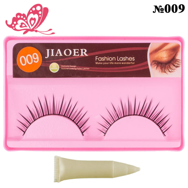 Купити Накладні Вії Стрічкові Jiaoer S-702 з Клеєм для очей за оптовою ціною можна в нашому інтернет магазині косметики https://opt21.com з доставкою по всій Україні від Компанії 