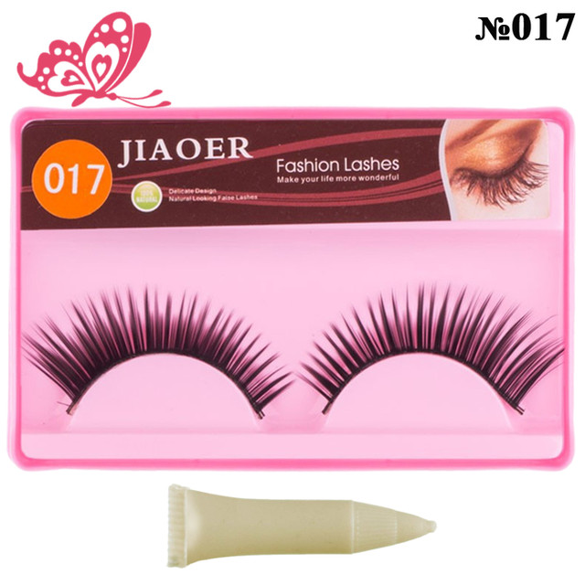 Купить Ресницы Накладные Ленточные Jiaoer S-702 с Клеем для глаз по оптовой цене можно в нашем интернет магазине косметики https://opt21.com, с доставкой по всей Украине от Компании 